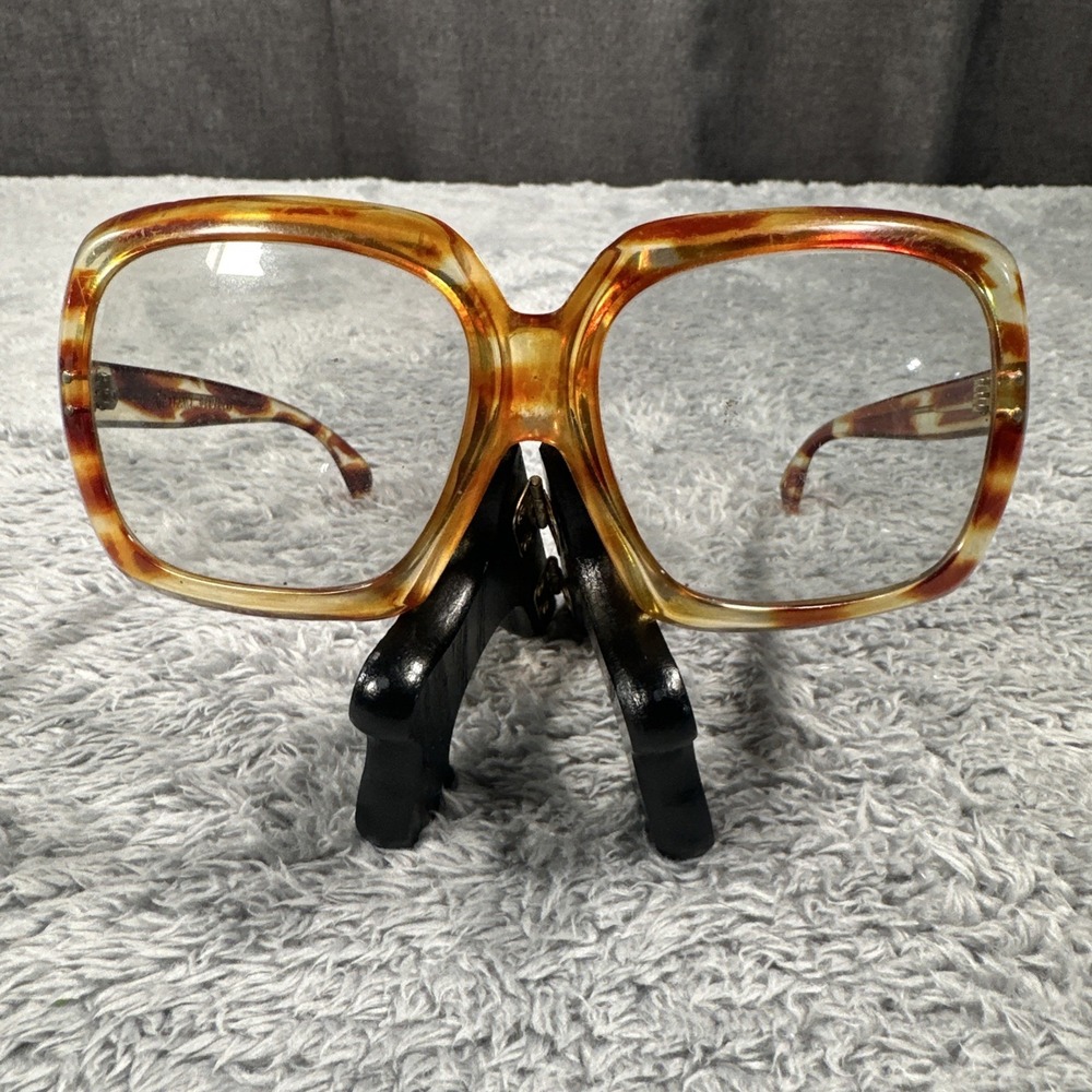 Vintage Renauld Oversized Butterfly Designer Glasses France Retro Glam Frames